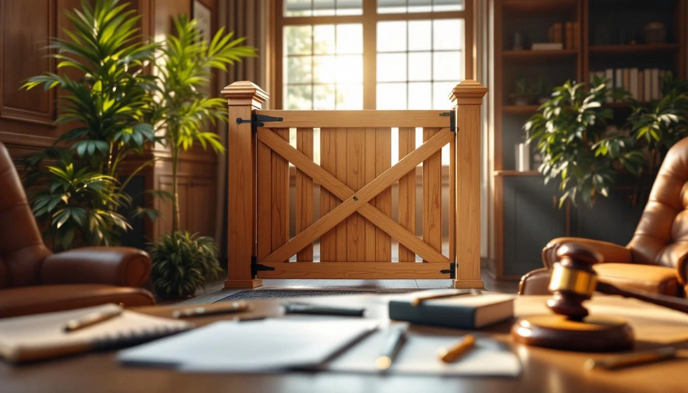 Installer un portail sur un droit de passage : les solutions légales